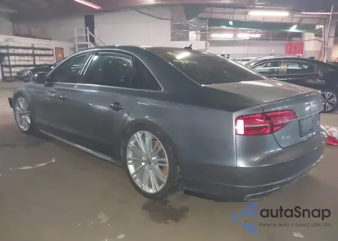 2017 Audi A8 L 4.0T Sport from USA, damaged, VIN WAU43AFD1HN021248
